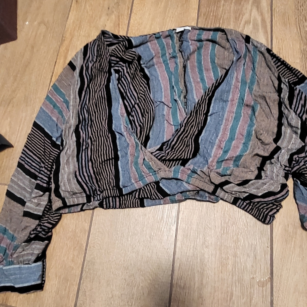 AE Striped Blouse